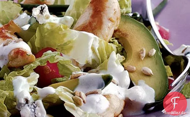 Warmer Hähnchen-Avocado-Salat