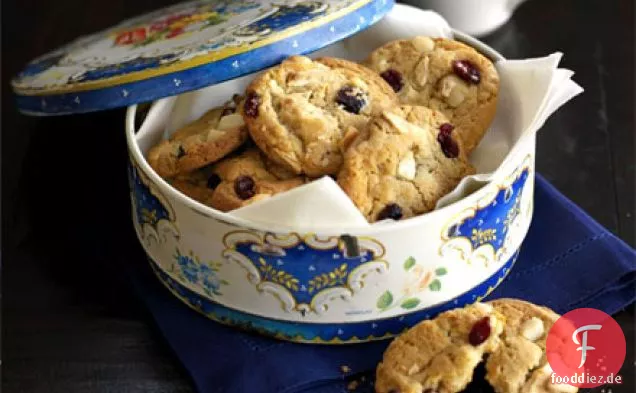 Macadamia & Cranberry amerikanische Kekse