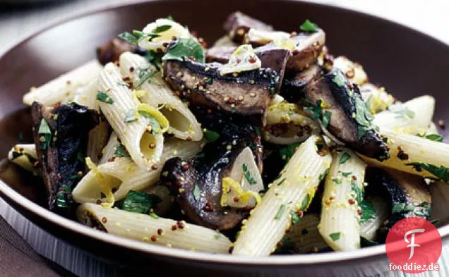 Herby Pilz Pasta