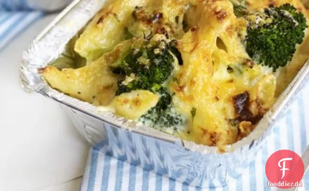 Brokkoli Pasta backen