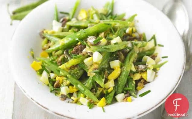 Runner bean-vinaigrette