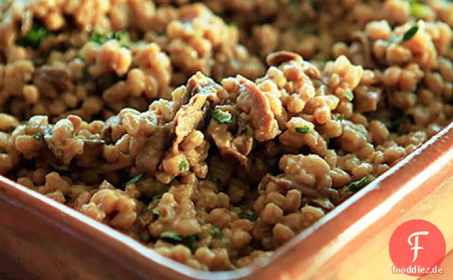 Steinpilz-Emmer-Risotto
