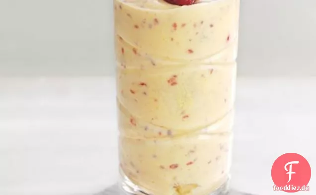 Pfirsich-Melba-smoothie