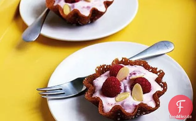 Himbeer-Zitronen-Brandy-Körbe
