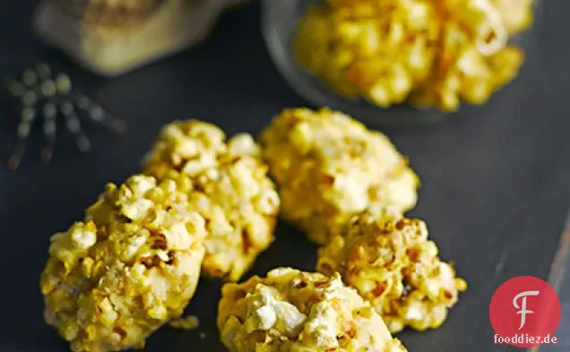 Käsige Popcorn-Gehirne