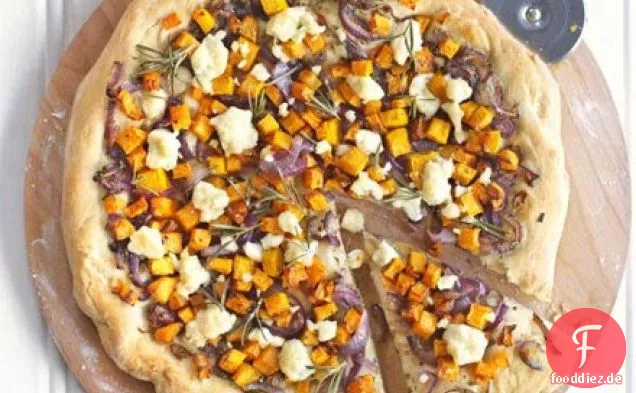 Butternut & Rosmarin-pizza