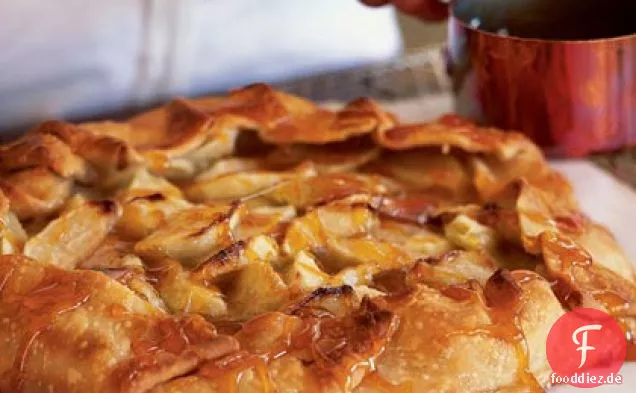 Apfel-Marzipan-Galette