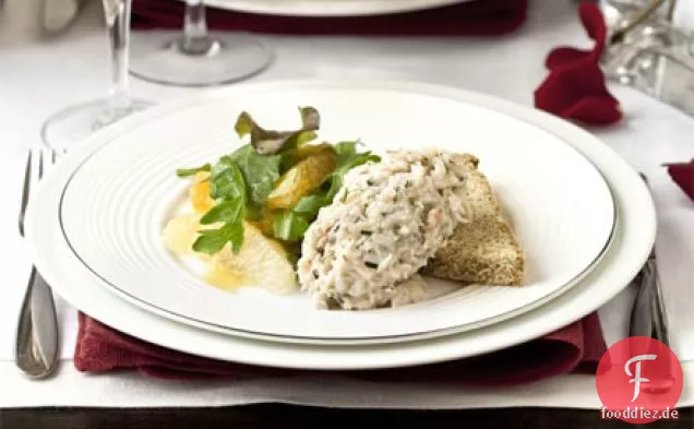 Krabben-Zitrus-Salat mit Chardonnay-Dressing