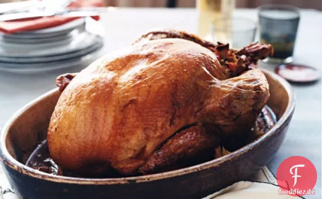 Klassischer gebratener Truthahn