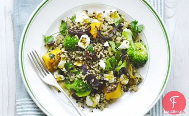 Quinoa, Kürbis & Brokkoli-Salat