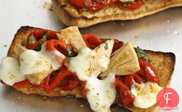 Pfeffer & Thunfisch-panini-Pizza