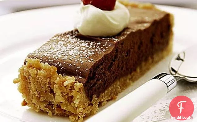 No-cook Schokoladentarte