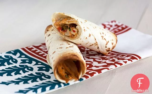 Cremiges Huhn Taquitos