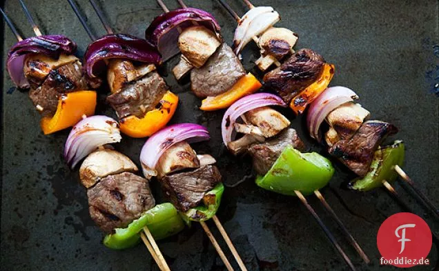 Rindfleisch Kebabs