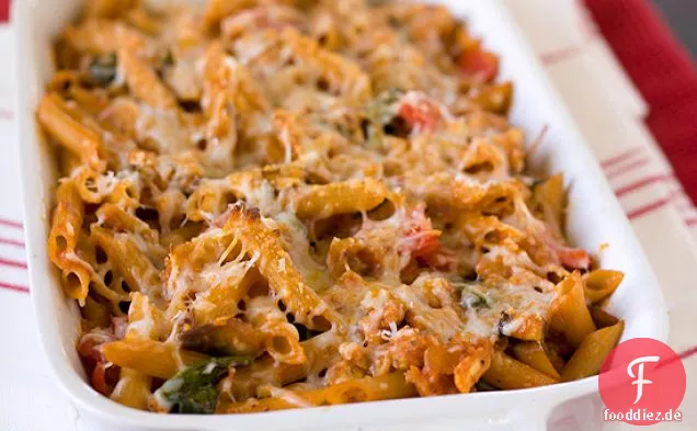 Cheesy Pasta Backen