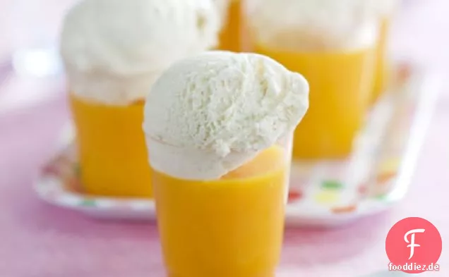 Smoothie Gelees mit Eis
