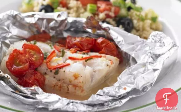 Mittelmeer-Fisch & couscous