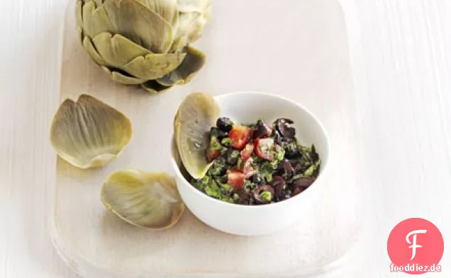 Artischocken & Herby Olivensauce