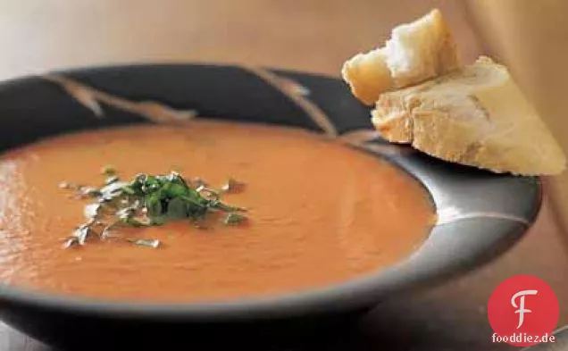 Tomaten-Basilikum-Suppe