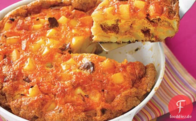 Chorizo und Kartoffel-Frittata