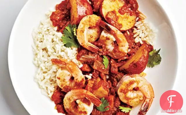 Garnelen-Vindaloo