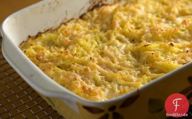 Spaghetti Squash mit Knoblauch und Paprika