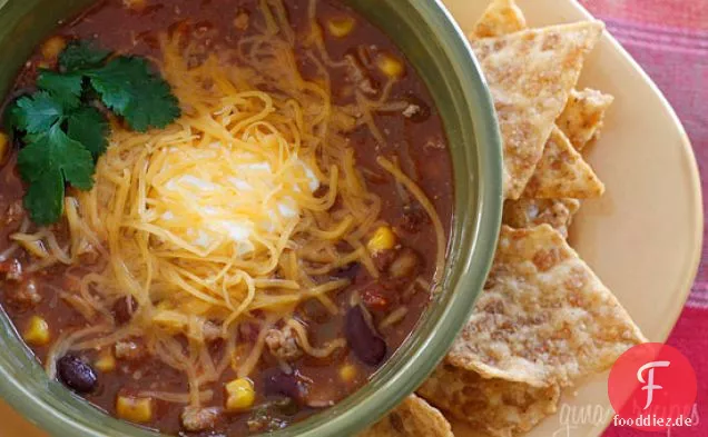 Türkei Chili-Taco-Suppe