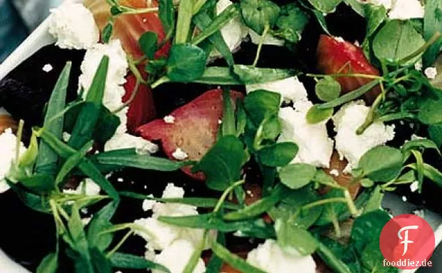 Rote Beete, Ziegenkäse & Estragon-Salat