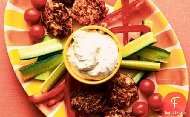 Chicken & Zuckermais rissoles
