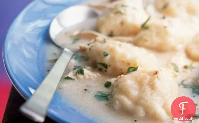 Huhn und Knödel von Grund auf neu