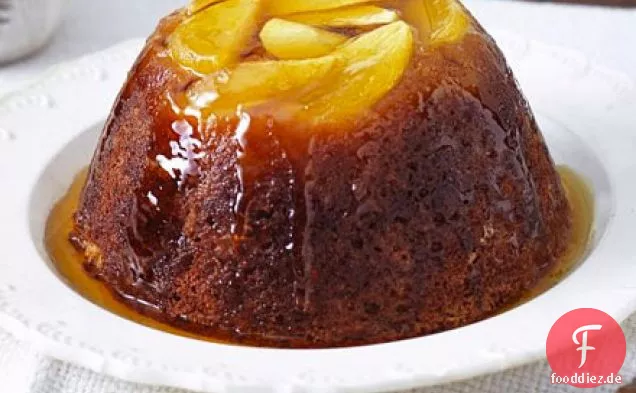 Sirup Apfel-pudding