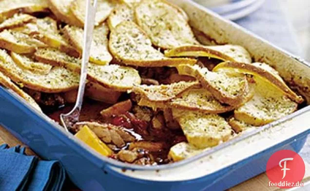 Italienisches Huhn & butternut pie