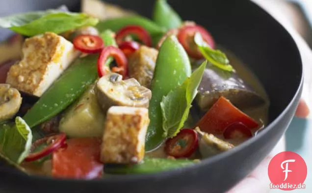 Veggie Thai rotes Curry