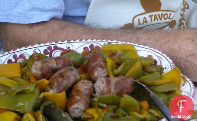 Gedünstete Paprika