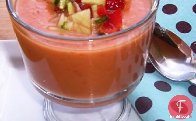 Gazpacho-Suppe (Kalte Spanische Suppe)