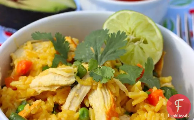 Huhn und Reis (Arroz con Pollo)