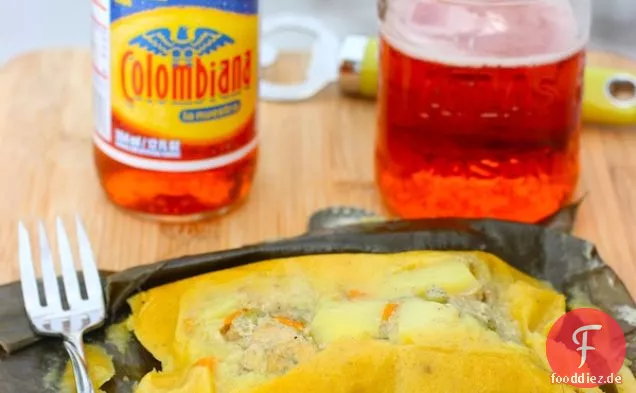 Mom ' s Kolumbianischen Tamales (Tamales Colombianos de mi Mamá)