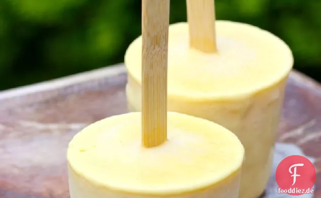 Paletas de Maracuyá (Cremige Passionsfrucht-Eis am Stiel)