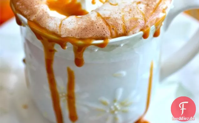 Schokolade con Arequipe (Dulce de Leche Heiße Schokolade)