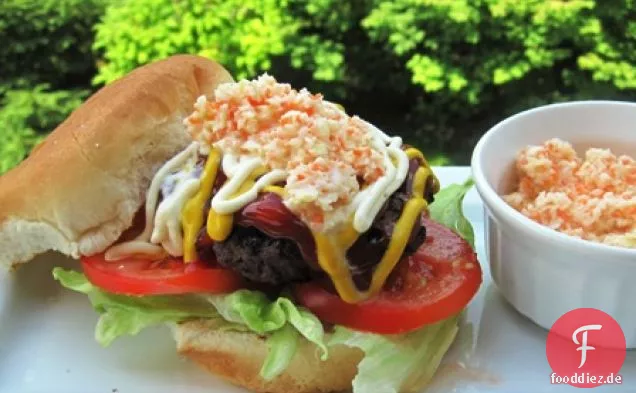 Kolumbianische Art Hamburger (Hamburguesas Colombianas)