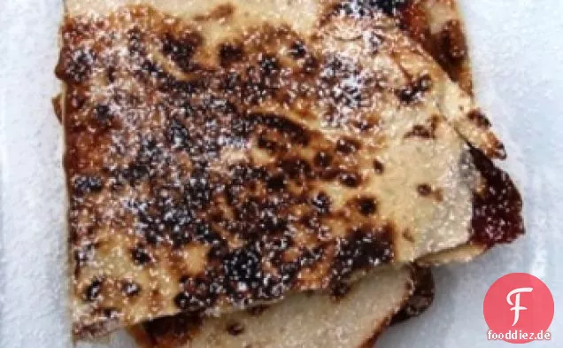 Arequipe und Guave Quesadillas (Quesadilla Gloria)