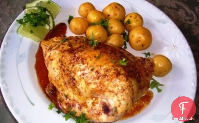 HUHN MIT LIMETTE UND HONIG (POLLO AL LIMON Y MIEL)