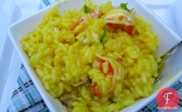 Safran-Garnelen-Risotto