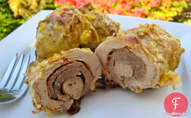 Regios o Bollitos de Carne (Kolumbianische Schweine- und Rinderrouladen)