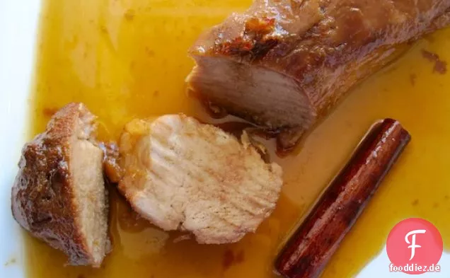 Cerdo al Caramelo (Schweinelende mit Karamellsauce)
