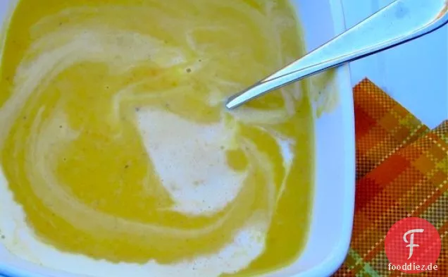 Crema de Ahuyama o Calabaza (Kürbis Suppe)