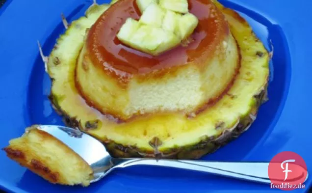 Ananas-Flan (Flan de Piña)