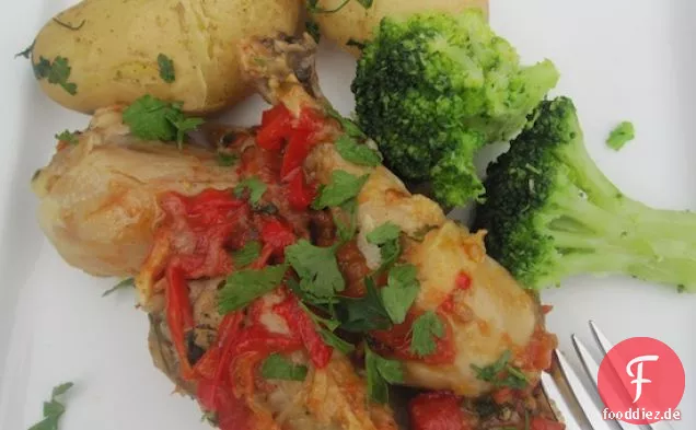 Pollo a la Llanera (Huhn nach Llanera-Art)