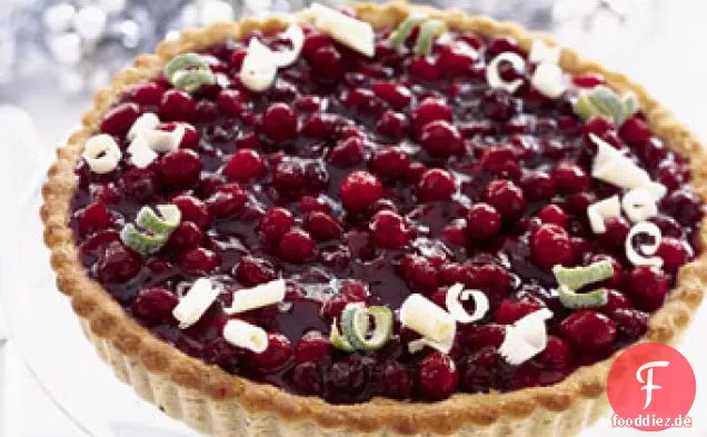 Cranberry-Limetten-Tarte