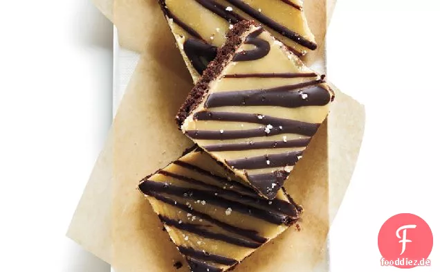 Gesalzene Karamell Brownies,
